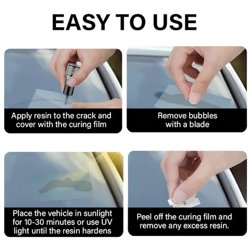 GALLAGHER GlassFix — Windshield Chip & Crack Repair Kit
